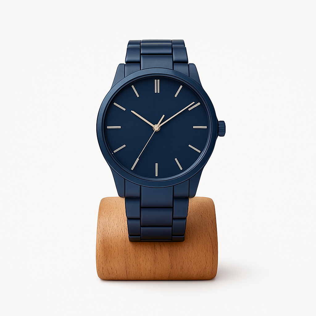 Classic Navy Watch - Kingsleyon Watches