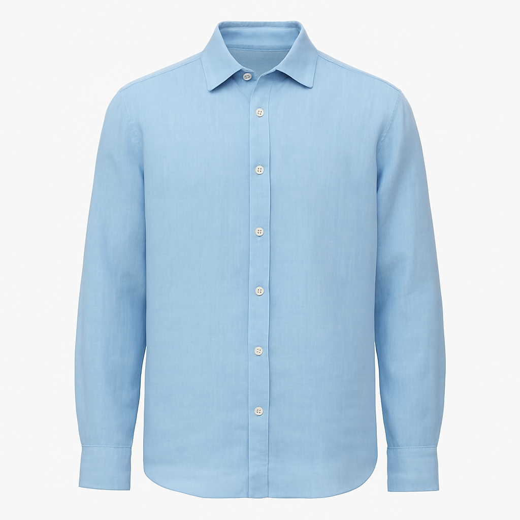 Linen Chambray Shirt - Kingsleyon Shirts